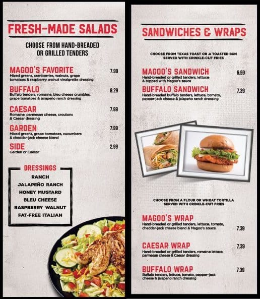 Huey Magoo's Menu Prices How do you Price a Switches?