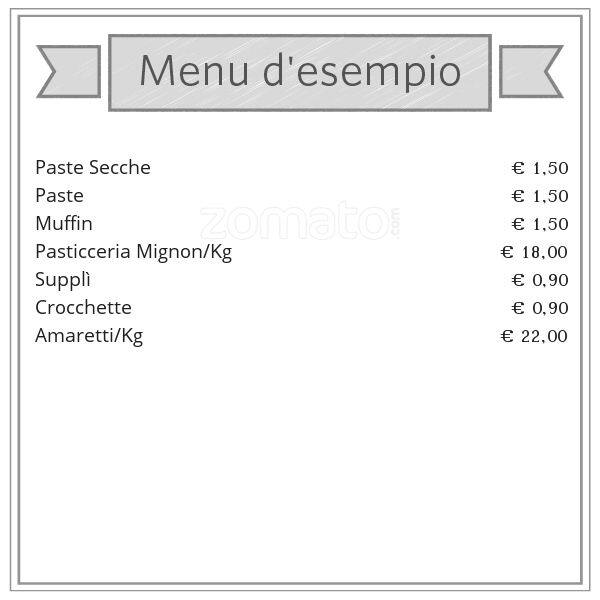 Magie di Grano меню
