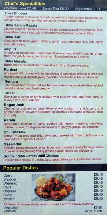 Desi Cuisine Menu, Menu for Desi Cuisine, Old Town, Edinburgh - Zomato UK