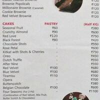 Cakes N Craft Menu Menu For Cakes N Craft Bhawar Kuan Indore