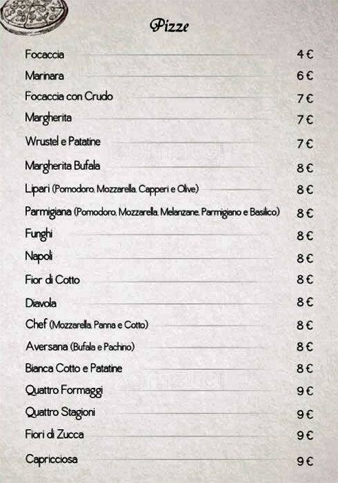 Menu di Spaccanapoli 