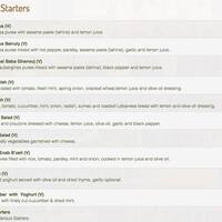 Shisha Garden Grill Menu Menu For Shisha Garden Grill Bethnal