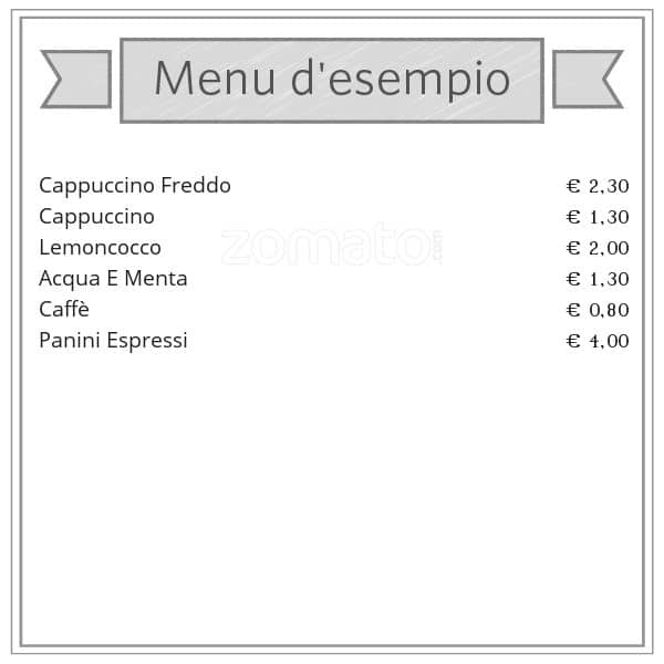 Menu di Lemoncocco 
