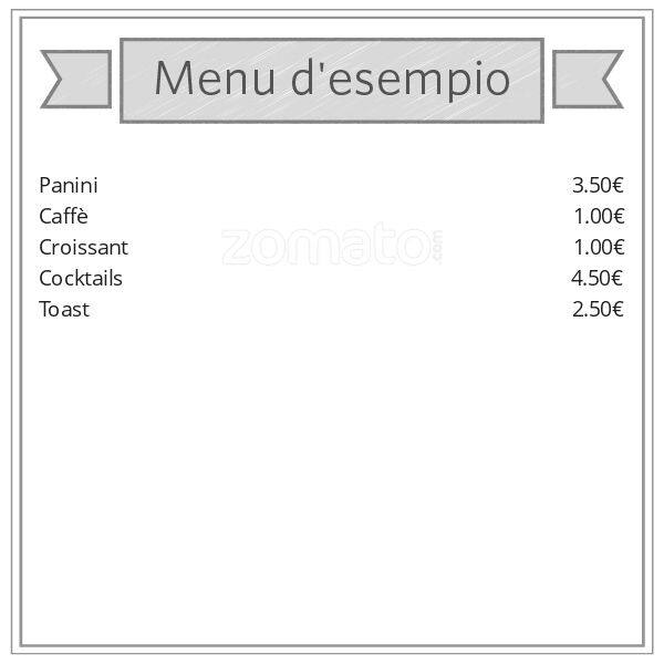 Menu di Bar Tabacchi In Bocca Al Lupo Ploom 