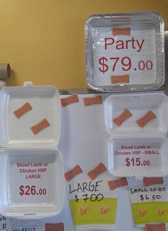 Menu at Chefs Charcoal Chicken & Noodle Bar, Epping