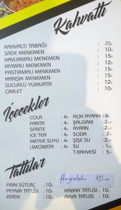 paca bey menu menu for paca bey basaksehir merkez istanbul