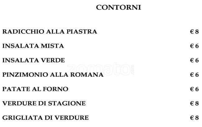 Menu di Ristorante Assunta Madre 