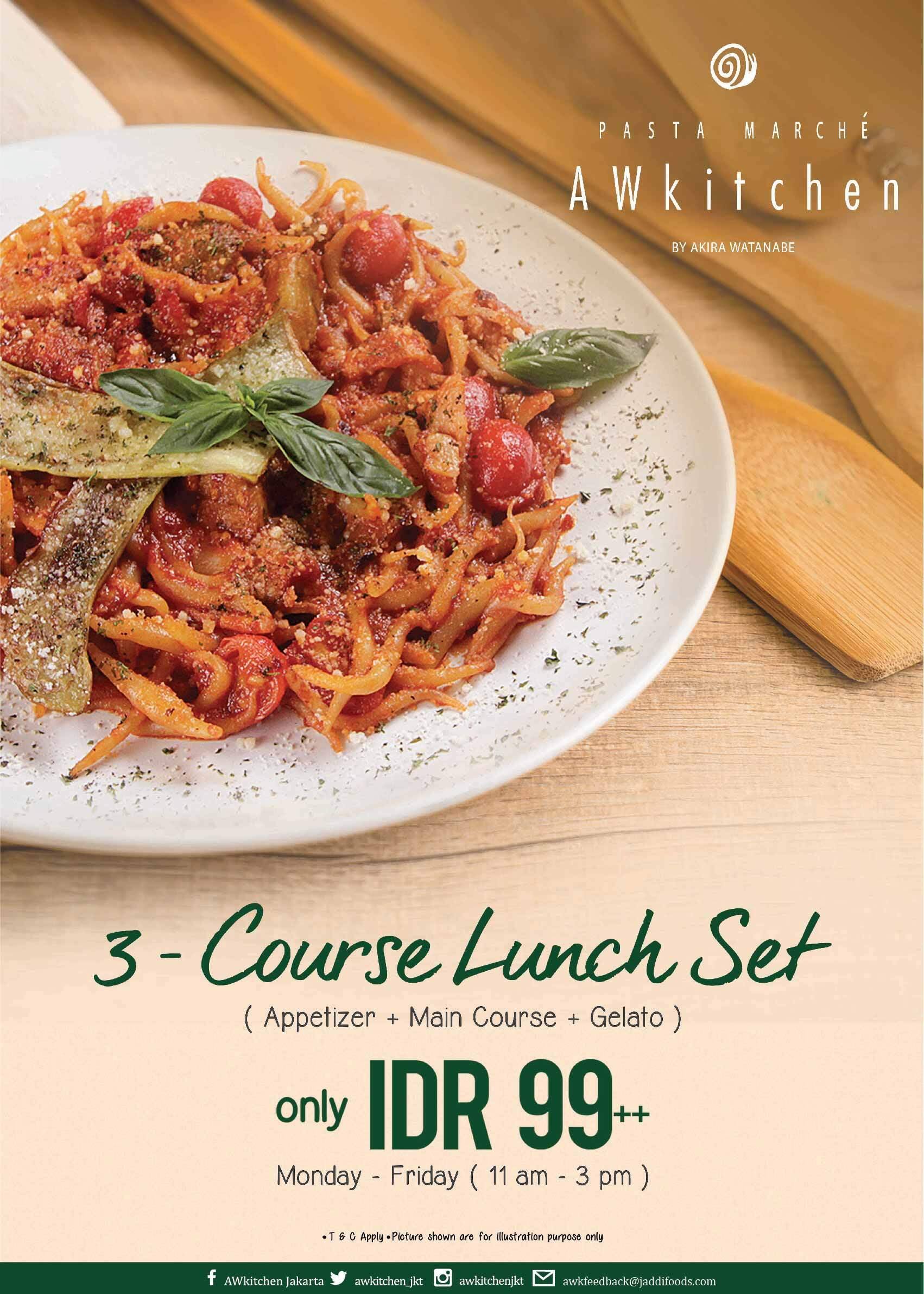 Aw Kitchen By Akira Watanabe Menu Zomato Indonesia