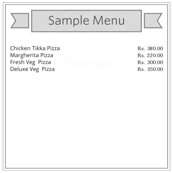 Pizza House menu