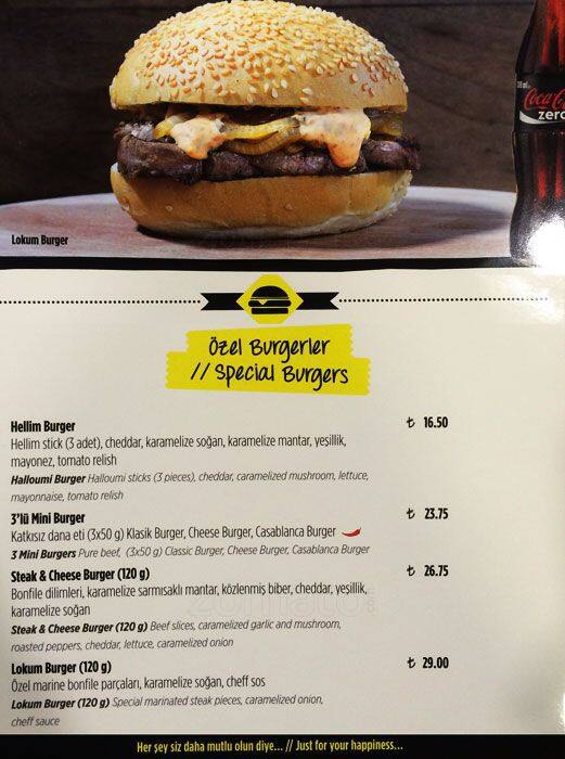 burger house menu burger house saskinbakkal istanbul icin menu