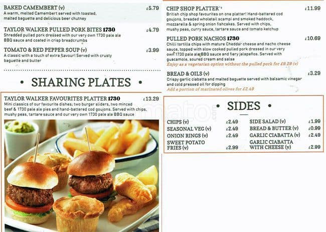 Royal George Menu Menu For Royal George Euston London Zomato Uk 5046