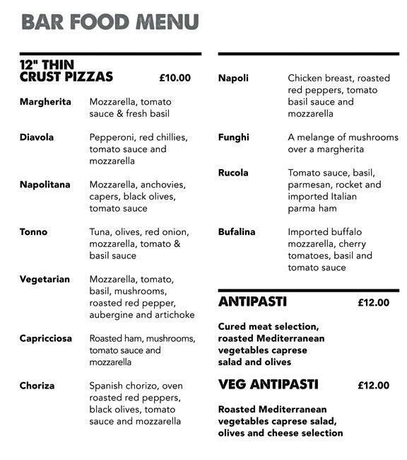 Soho Theatre Bar Menu, Menu for Soho Theatre Bar, Soho, London Zomato UK