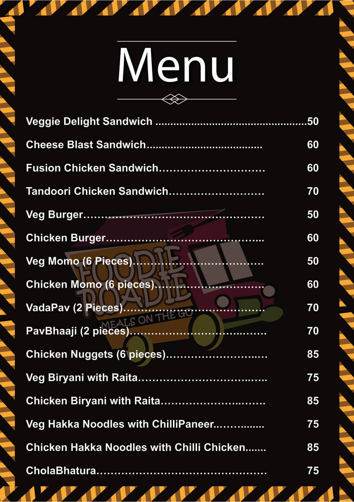 Foodie Roadie Menu, Menu for Foodie Roadie, Elgin, Kolkata - Zomato