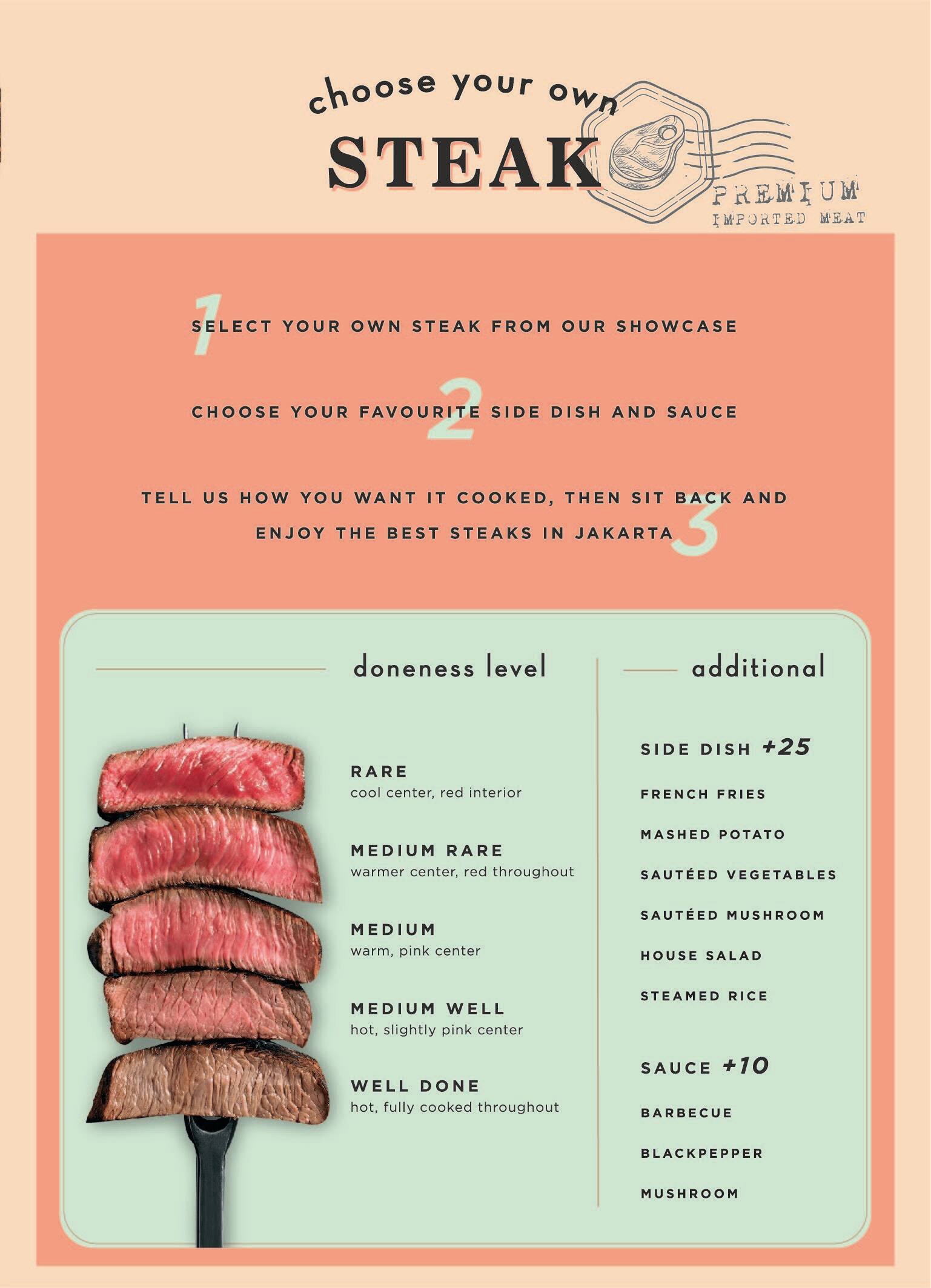 Meat Me Steak House & Butchery Menu Zomato Indonesia
