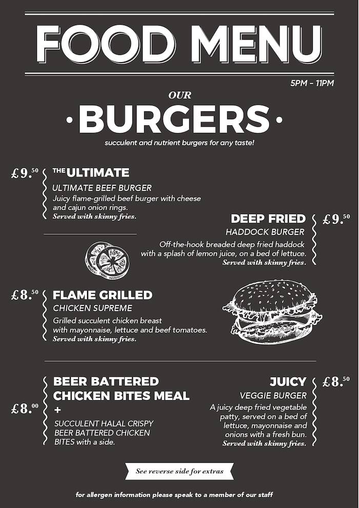 Cargo Menu, Menu for Cargo, Shoreditch, London Zomato UK