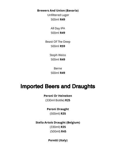 Menu de Luca's Ristorante Italiano