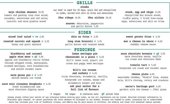 bill-s-restaurant-menu-menu-untuk-bill-s-restaurant-bullring