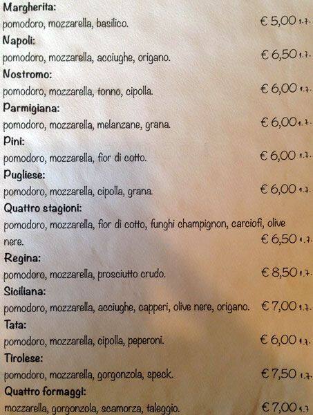 Menu di Mio 