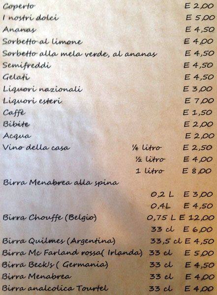 Menu di Mio 