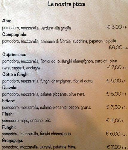 Menu di Mio 