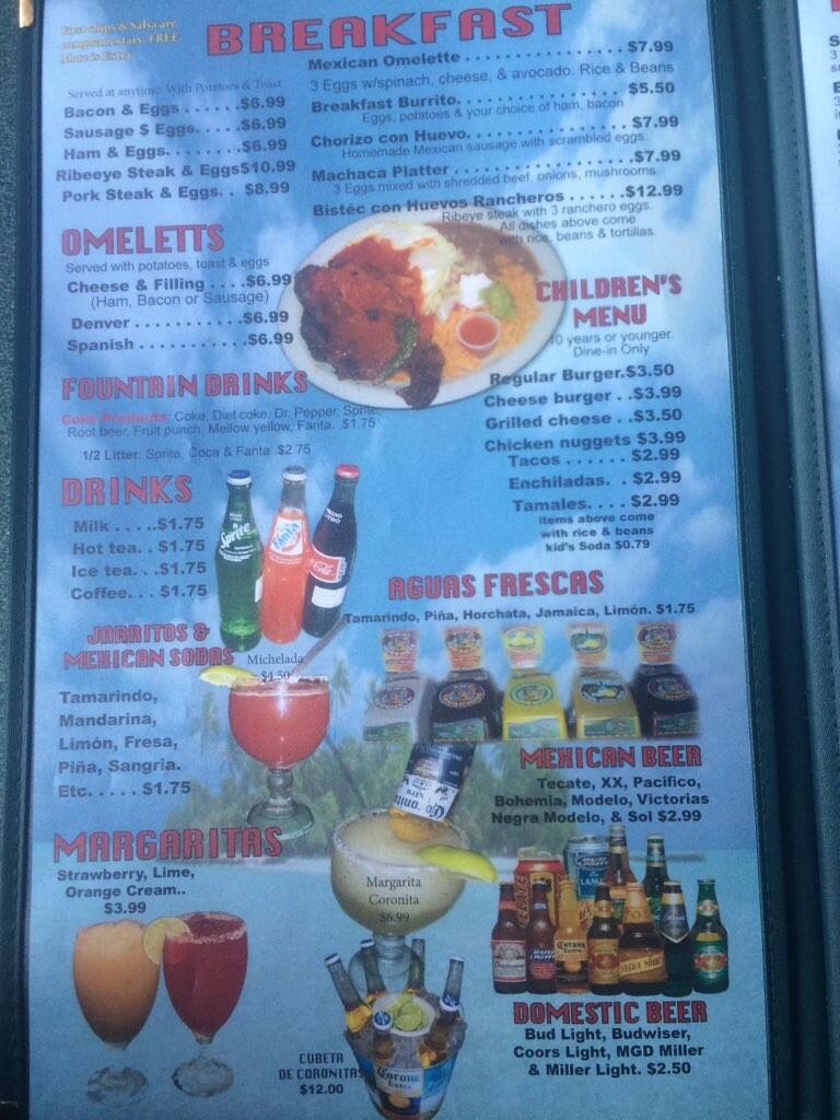 El Vaquero Restaurant Menu,Menú para El Vaquero Restaurant, Blackfoot, Pocatello Urbanspoon/Zomato