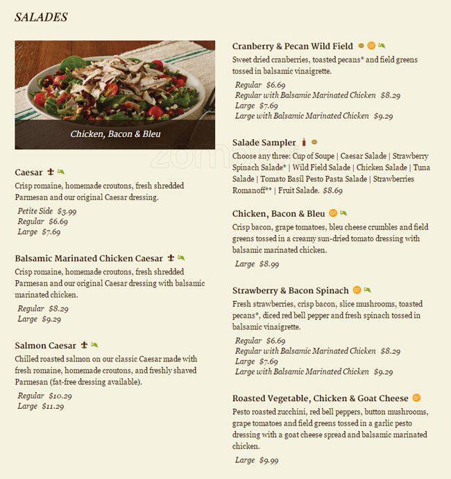 Printable La Madeleine Menu Printable Word Searches