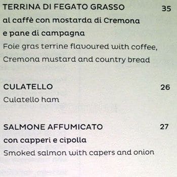 Menu di Mandarin Garden 