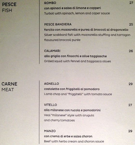 Menu di Mandarin Garden 