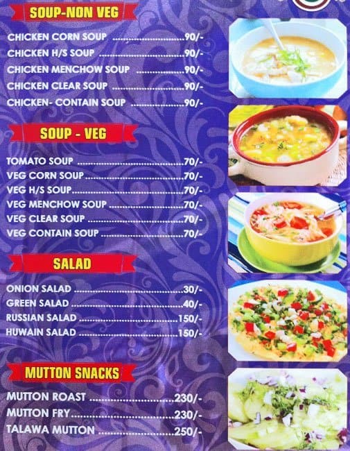 Shah Ghouse Hotel & Restaurant Menu Zomato