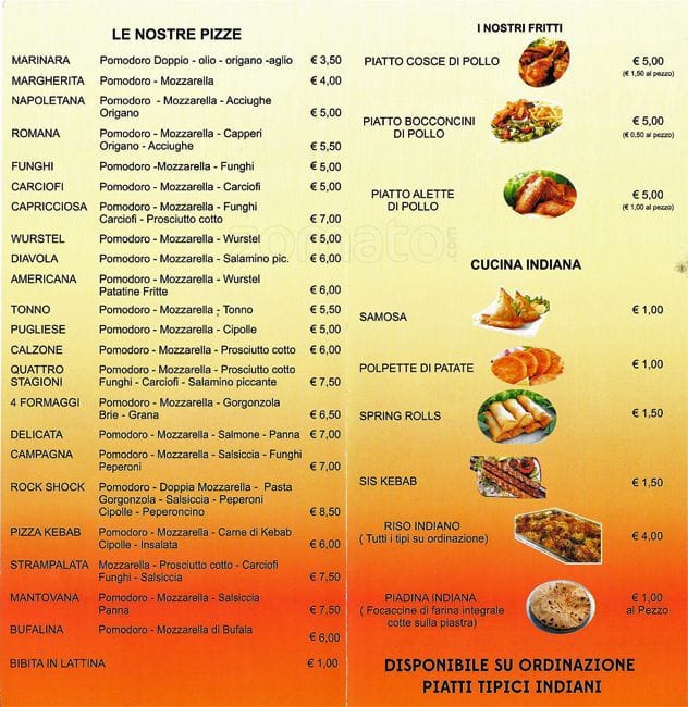 Menu di Göz Istanbul 