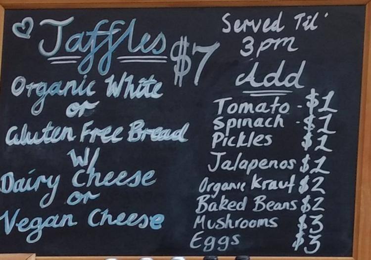 Menu at Native Home, House of Plants cafe, Melbourne
