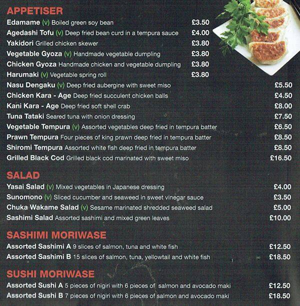 Kami Menu, Menu for Kami, Kentish Town, London Zomato UK