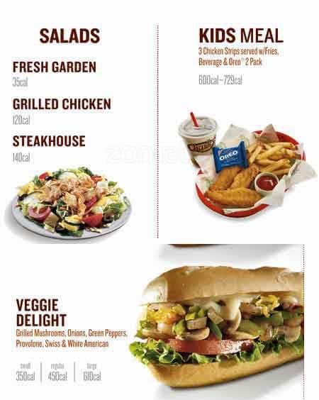 Menu at Charleys Cheesesteaks restaurant, Portland, SE 82nd Ave