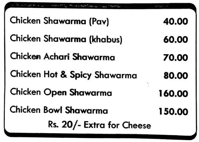 Menu At Kings Bbq Navi Mumbai