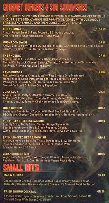 Crabtonite Menu Menu For Crabtonite Pearl Qatar Doha Zomato Qatar