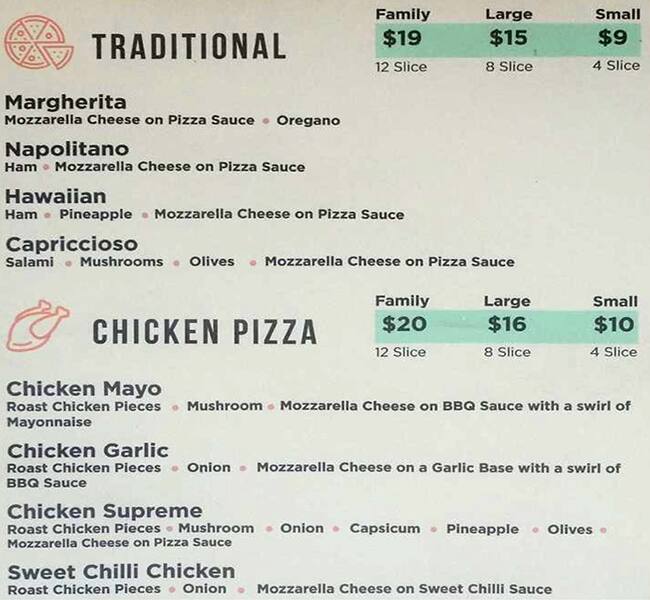 Menu at Pizza Peddlers & Ribs Jindalee pizzeria, Jindalee