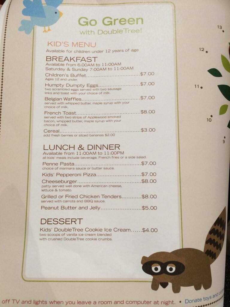 Menu at Study Bar & Grill, Orlando