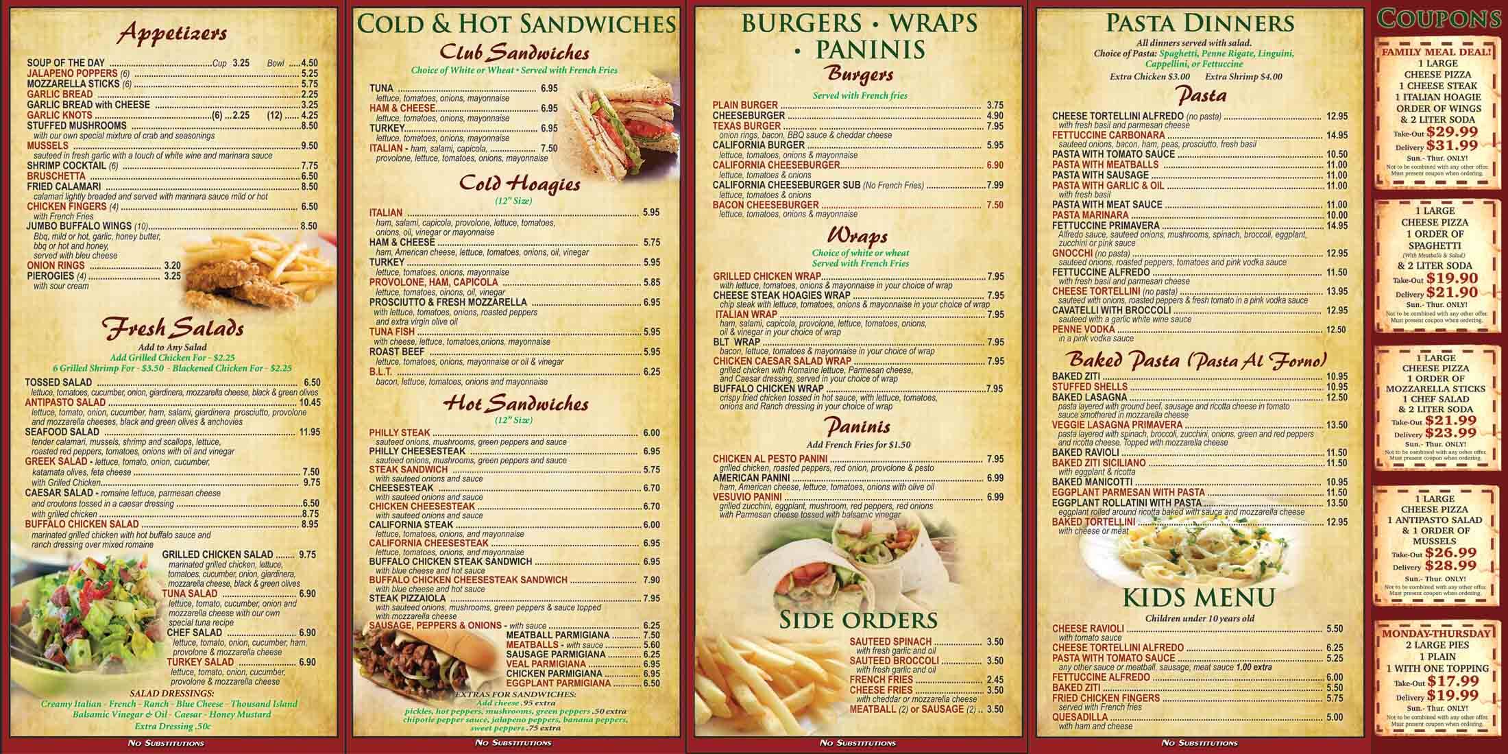 Arelis Italian Restaurant Pizzeria Menu Urbanspoon Zomato Arelis Italian Restaurant Pizzeria Bethlehem Menu