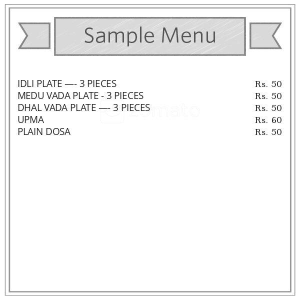 Menu of Sri Ambal, Mumbra, Thane