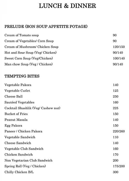 Davat menu