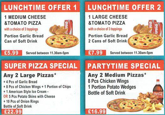 Super Pizza Menu Menu For Super Pizza Bermondsey London