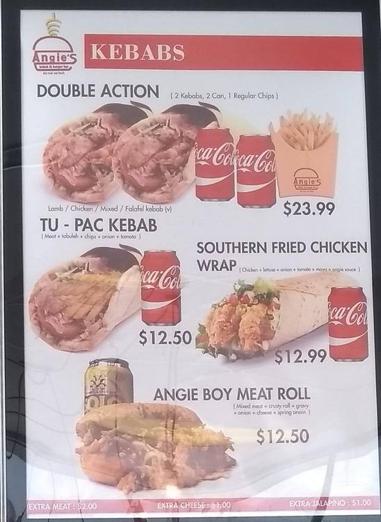 Menu at Ascot vale kebab & burgers ( halal ) restaurant, Ascot Vale