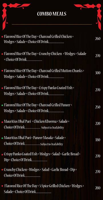 Dodo's Smokehouse menu