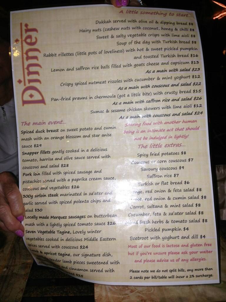 Cha'Mah Menu, Menu for Cha'Mah, Airlie Beach, Airlie Beach Urbanspoon