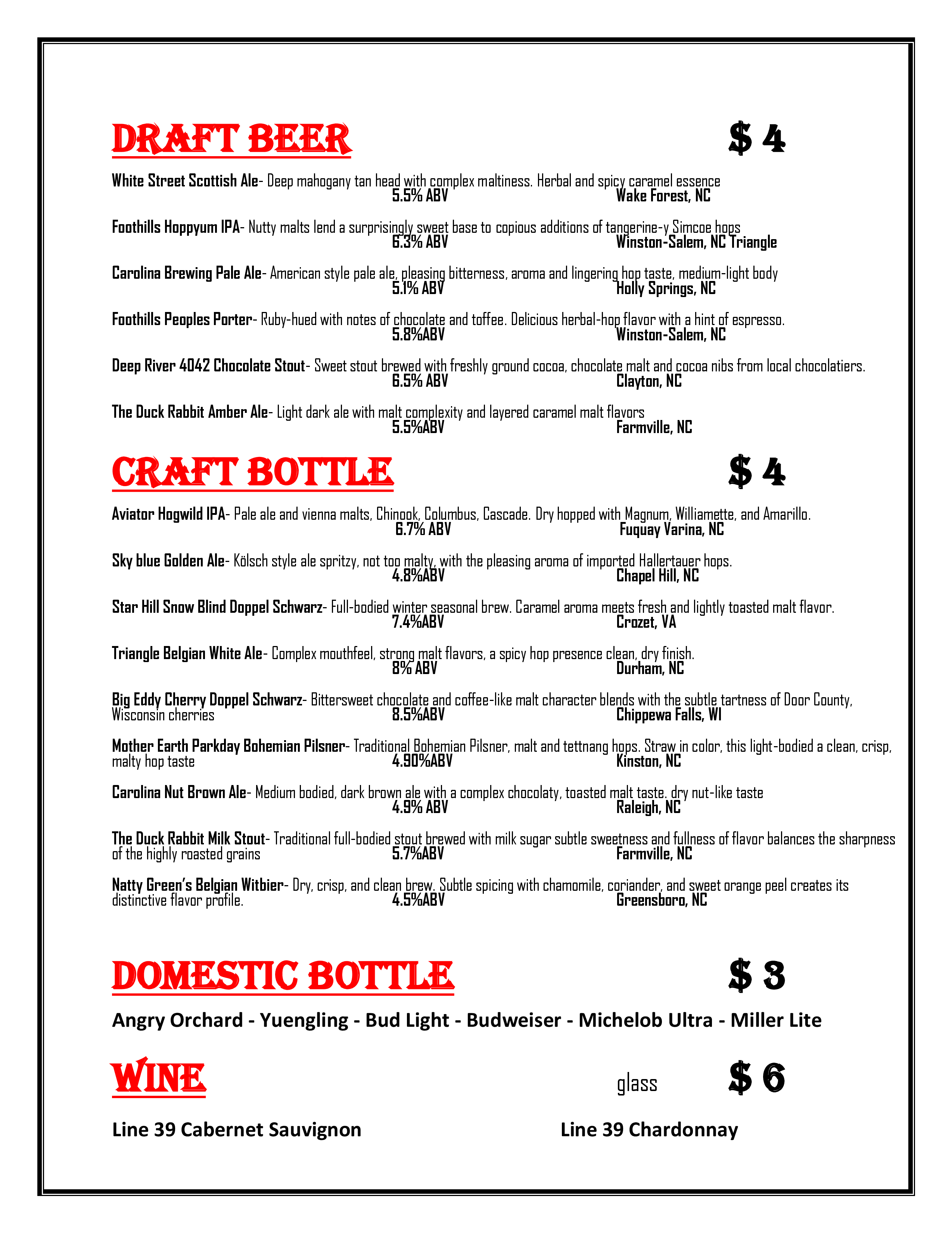 Fire Pit Bbq Smokehouse Menu