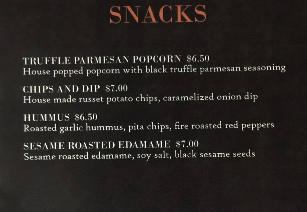 Menu at Artisan 179 pub & bar, Pewaukee