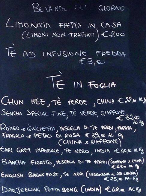 Menu di La Dispensa 