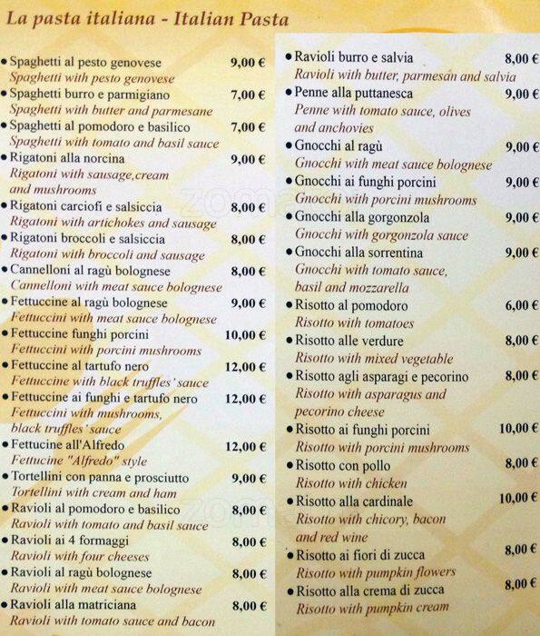 Menu di Holiday 