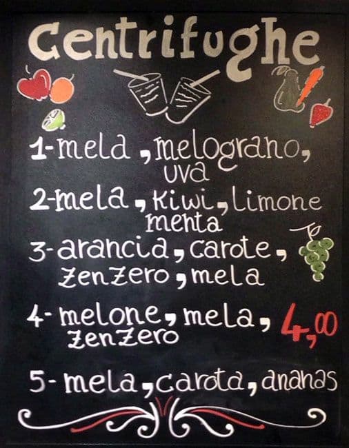 Menu di PINSERIA STREATART L'ARTE DEL CIBO DA STRADA 