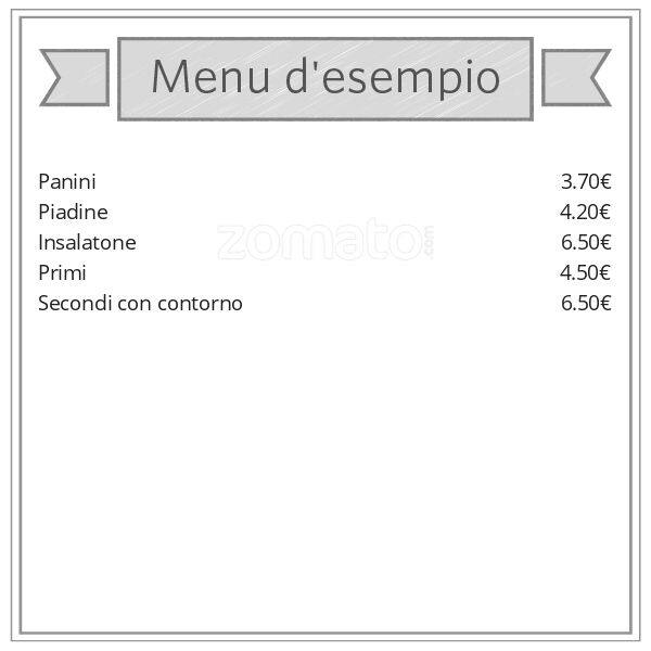 Menu di Il Salottino 